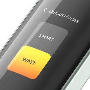 Mode smart et watt du pod